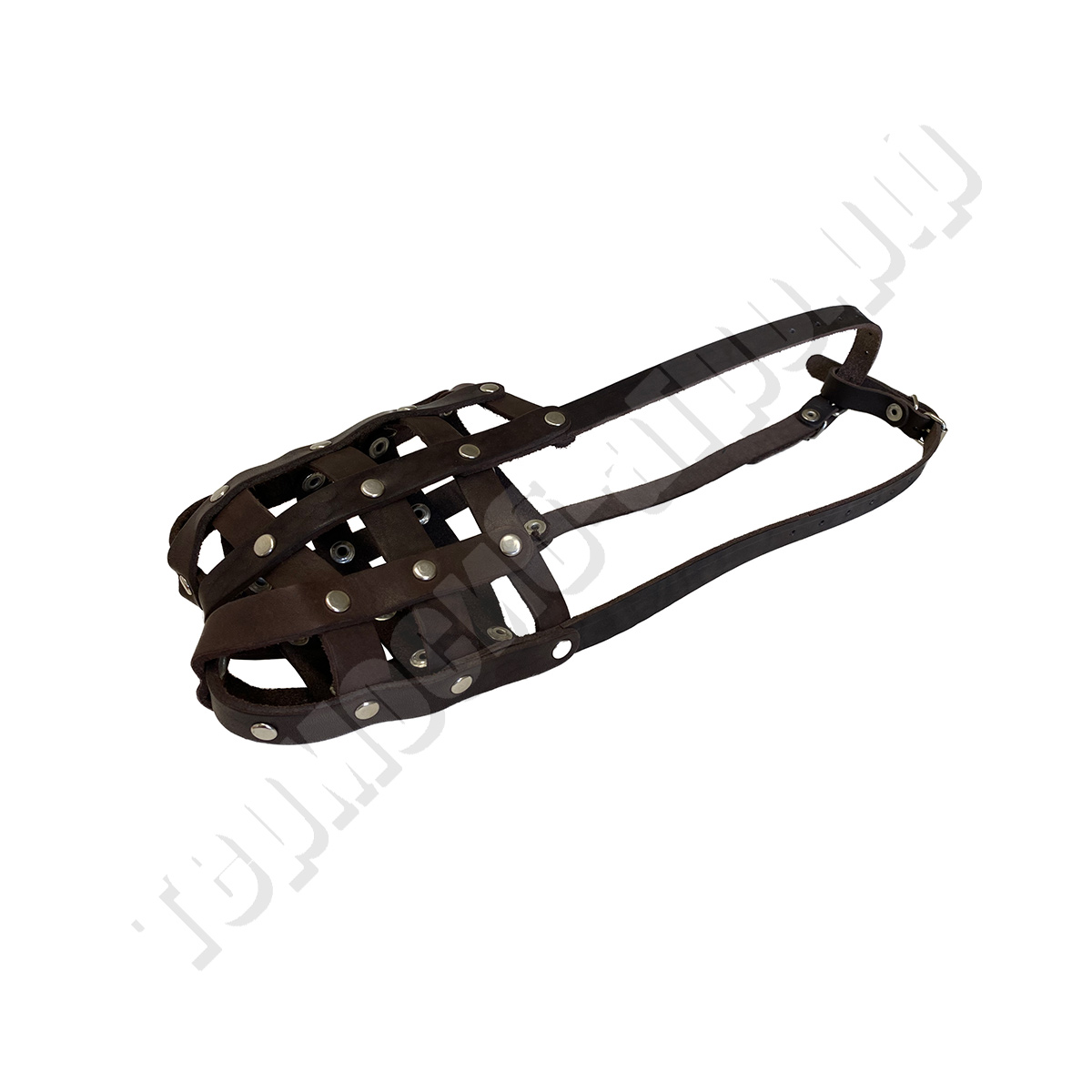 Намордник кожаный сетчатый 30 см